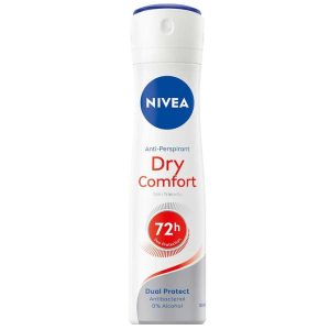 اسپری دئودورانت زنانه نیوا مدل Dry Comfort 72H