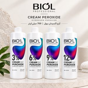 اکسیدان بیول (Biol) مدل 3، 6، 9 و 12 درصدی حجم 700 میلی لیتر