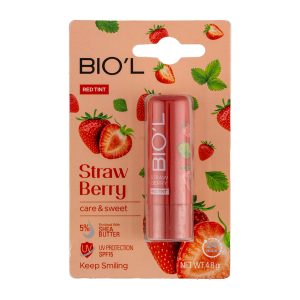 بالم لب رنگی بیول مدل Straw Berry