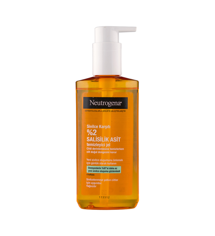 ژل شستشو صورت نوتروژینا Neutrogena مناسب پوست چرب حجم 200 میلی لیتر